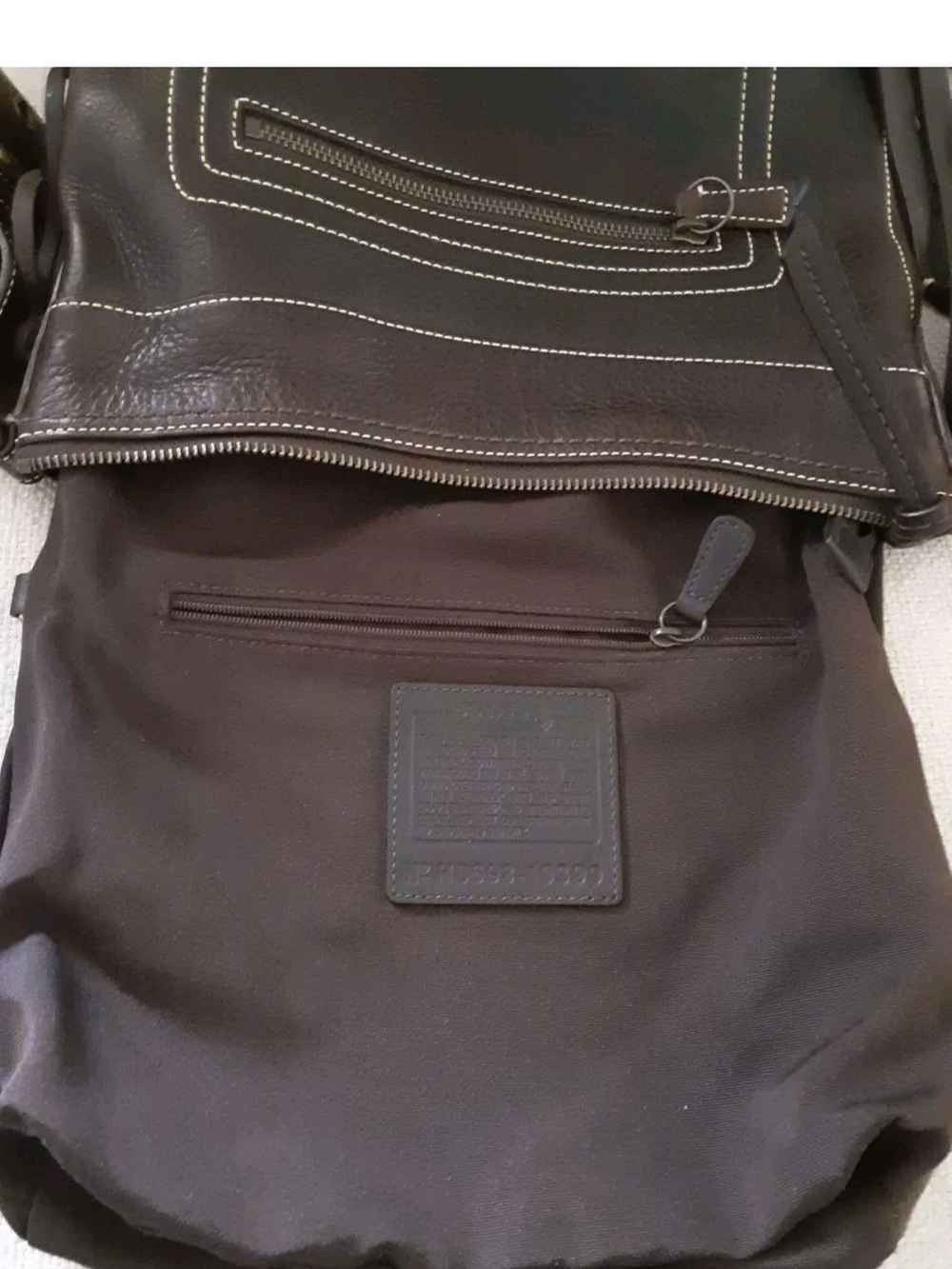 Coach Brown Leather Shoulder Bag - Picture 15 of 16